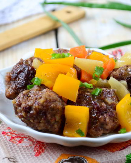 Рецепт фрикаделек в кисло-сладком соусе