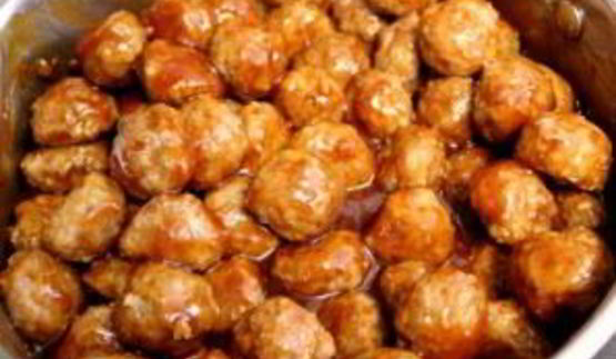 фрикадельки в медовом соусе