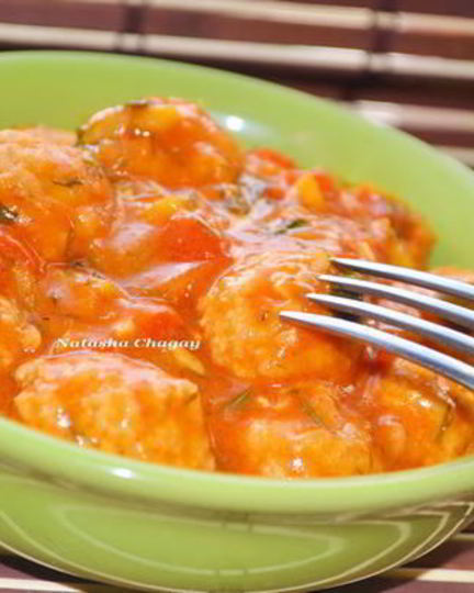 Рецепт фрикаделек в остром соусе