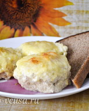 Фрикадельки в сыре