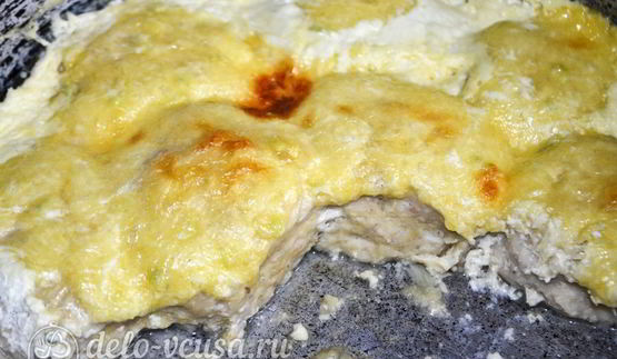 фрикадельки в сыре