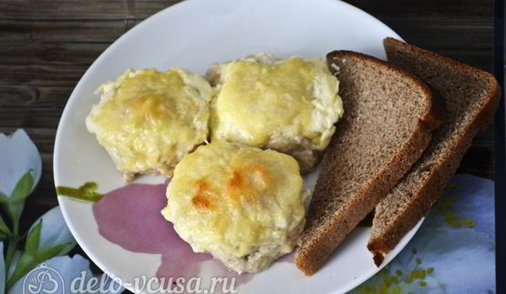 фрикадельки в сыре