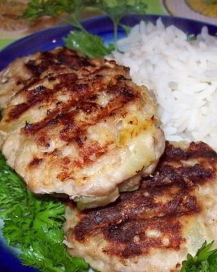 Рецепт куриных фрикаделек-гриля