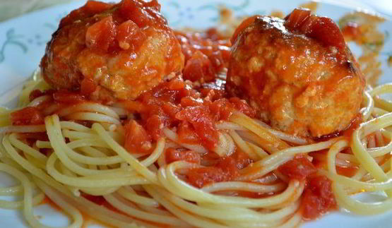 куриные фрикадельки в томатном соусе