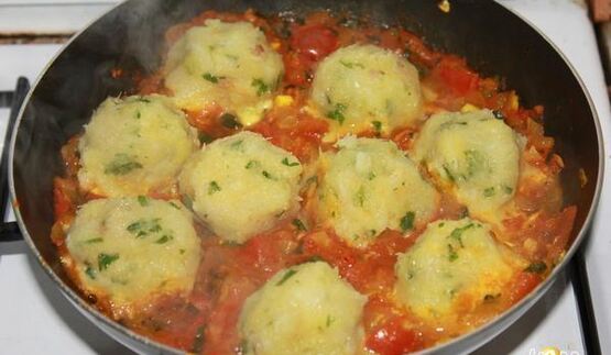 рыбные фрикадельки в имбирном соусе