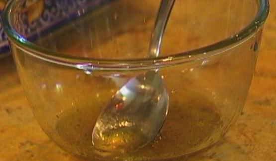 чечевица с артишоками, сладким перцем и ветчиной