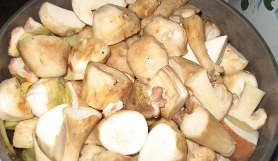 картофель с грибами по-селянски
