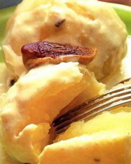 Рецепт картофеля с грибным соусом