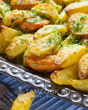 Картошка с майонезом и морковью в духовке