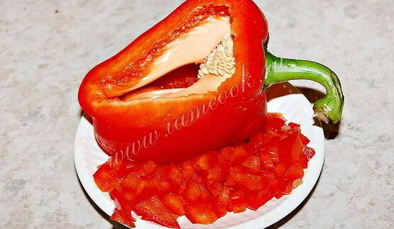 рис с грибами