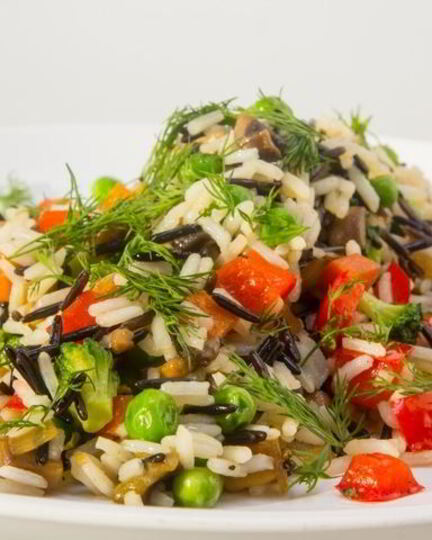 Рецепт риса с овощами