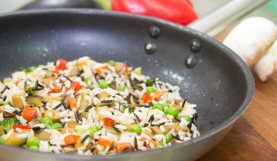 рис с овощами