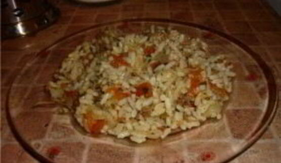 рис с тушенкой в мультиварке