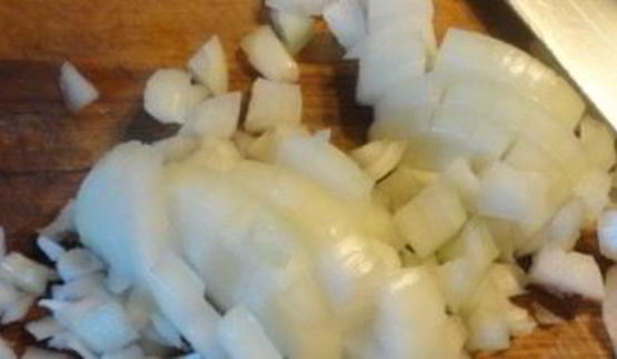 жареная картошка с сушеными грибами