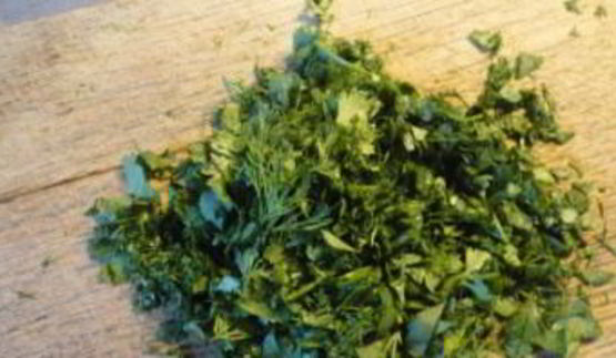 жареная картошка с сушеными грибами