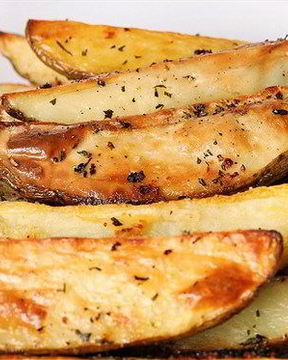 Жареный картофель с шалотом