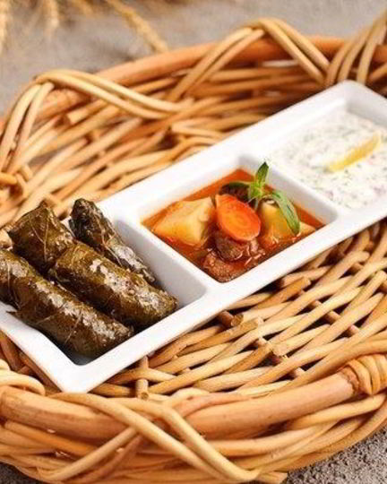 Рецепт долмы из виноградных листьев