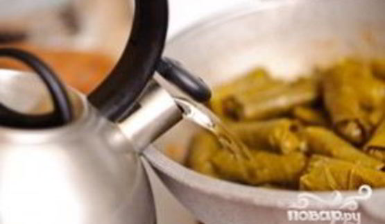 долма из виноградных листьев