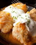 Голубцы из пекинской капусты с говяжьим фаршем