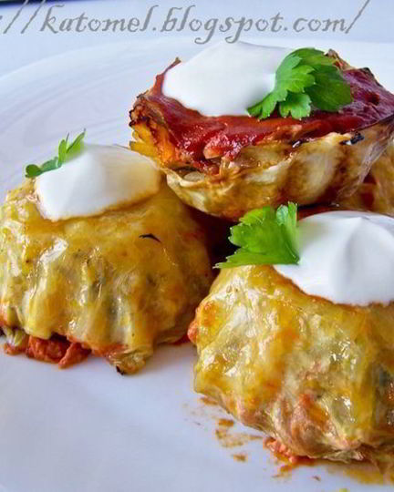 Рецепт голубцов на новый манер