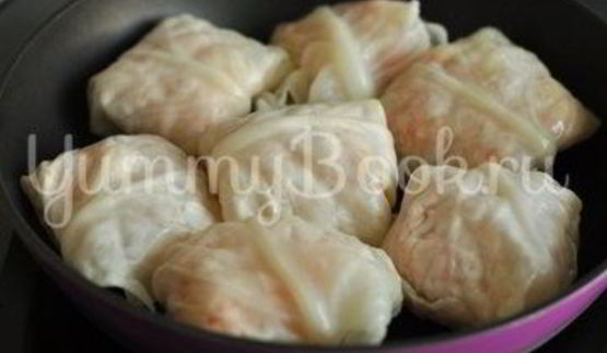 голубцы под томатно-сливочным соусом