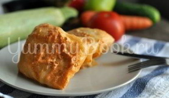 голубцы под томатно-сливочным соусом