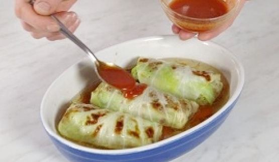 голубцы с бараниной