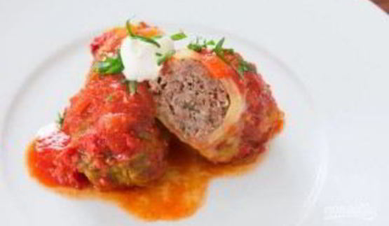 голубцы с капустой