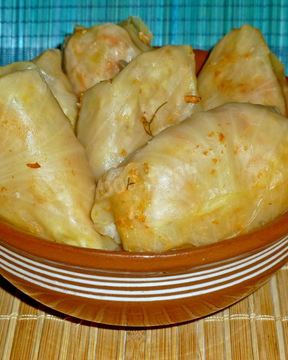 Голубцы с курицей