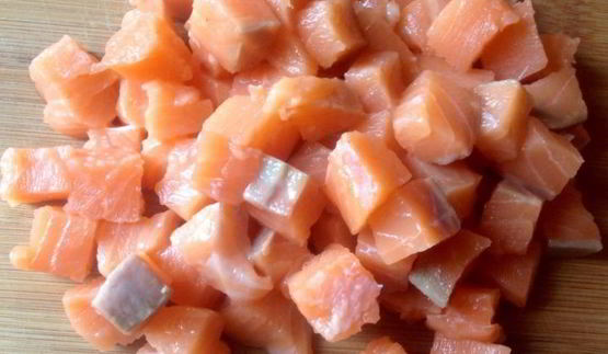 голубцы с кускусом и семгой