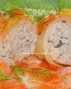 Голубцы с мясом, рисом и грибами