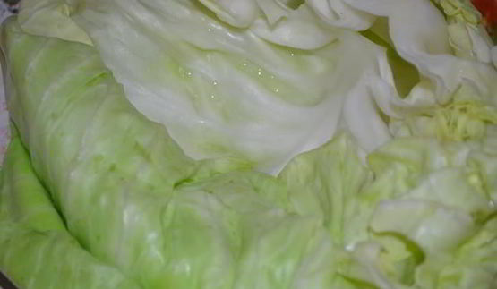 голубцы с мясом, рисом и грибами