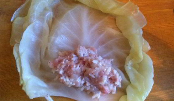 голубцы с мясом