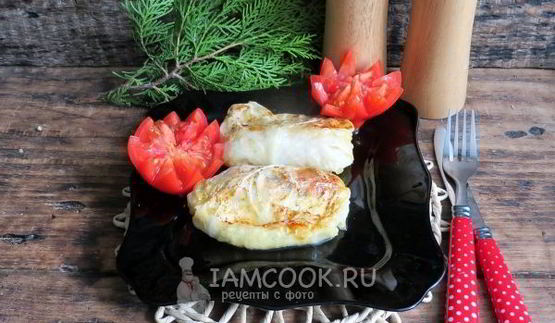 голубцы с сосисками и сыром