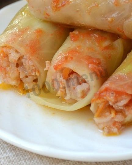 Рецепт голубцов в микроволновке