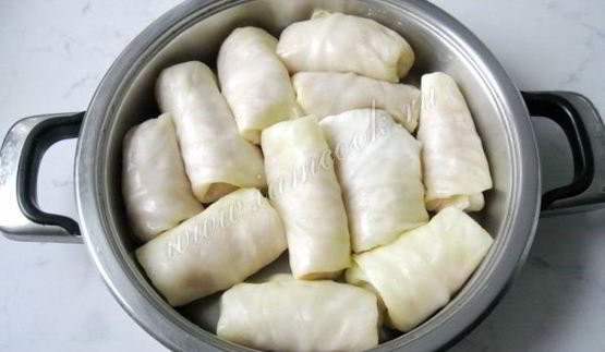 голубцы в сметанном соусе