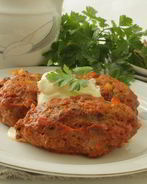 Ленивые голубцы с красной капустой