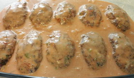 ленивые голубцы с красной капустой