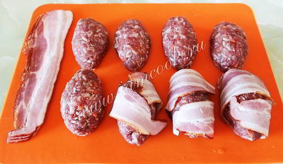 ленивые голубцы в беконе