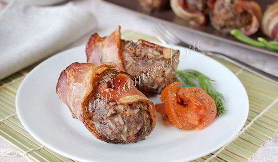 ленивые голубцы в беконе