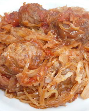 Ленивые голубцы в мультиварке