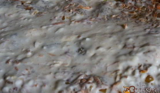 ленивые голубцы запеченные в сметане