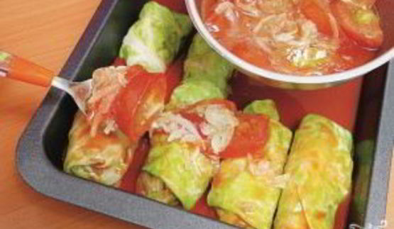 постные голубцы с грибами