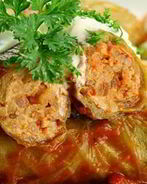 Вкусные голубцы с рисом и свининой