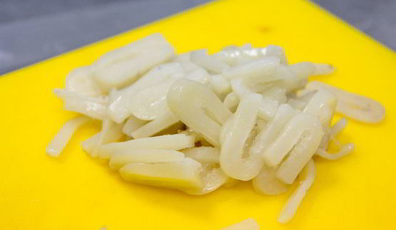 гречневая лапша с кальмарами