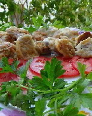 Биточки из сыроежек