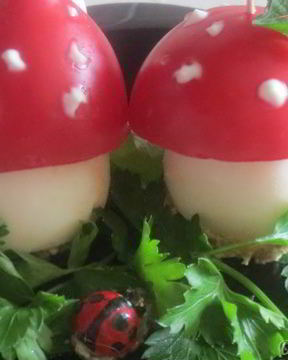 Фаршированные грибочки