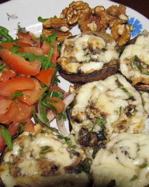 Фаршированные грибы