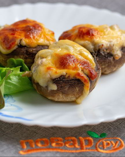 Рецепт фаршированных шампиньонов шикарных