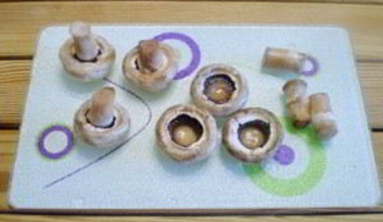 грибы фаршированные в духовке